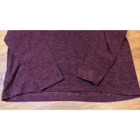 Eddie Bauer First Ascent Men's 1/2 Zip Fleece Maroon Pullover Jacket Sz 2XL EUC - Picture 3 of 10